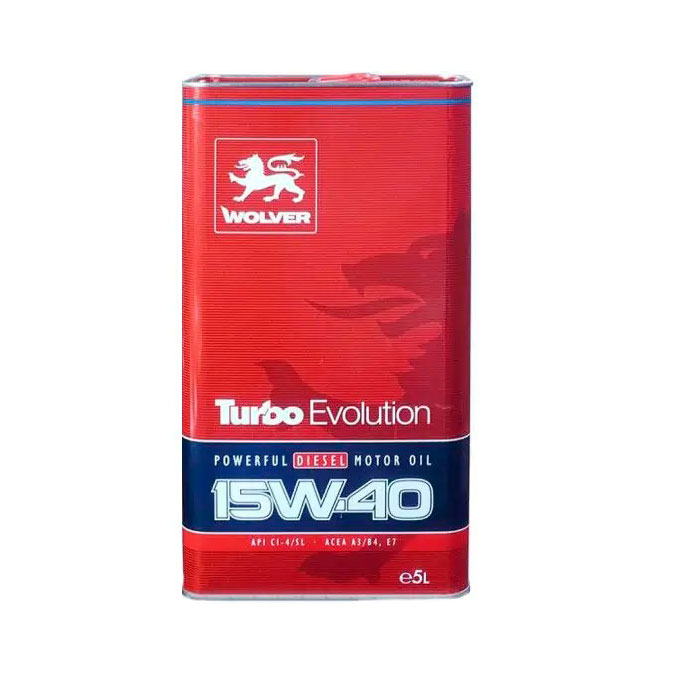 Олива WOLVER Turbo Evolution 15W-40 каністра 5л